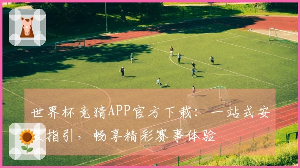 世界杯竞猜APP官方下载：一站式安装指引，畅享精彩赛事体验